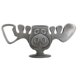 National Lampoon’s Christmas Vacation Griswold Moose Mug Bottle Opener Metal New